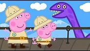 Peppa Pig and George Pig's Dino Adventures! | Peppa Pig Official Family Kids Cartoon