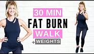 30 Minute FAT BURNING Walking Workout For Women Over 50!