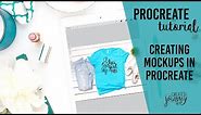 Creating Mockups in Procreate + iPad Pro Procreate Tutorial