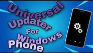 [NEW][TUTORIAL] Universal Updater for all Windows Phone devices