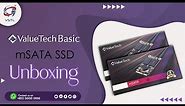 Valutech M SATA SSD Unboxing || M SATA 256GB SSD || VSTL