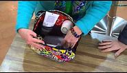 Vera Bradley Large Signature Blush and Brush Makeup Case with Jacque Gonzales