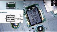 Battery heated fuse repair - Asus GL707 laptop battery repair & unlock