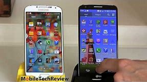 LG G2 vs. Samsung Galaxy S4 Smartphones Comparison Smackdown