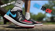 Jordan 1 Retro Low OG "UNC To Chi" Review/On-Foot