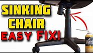 How to fix office chair from sinking | Sinking Chair Fix | How to Replace Office Chair Gas Cylinder