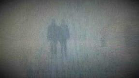 People / Couple "Into the Fog" - Horror Static TV Glitch