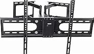Vemount Corner TV Wall Mount Full Motion Corner TV Mounts for 32-65 inch LCD LED OLED Flat Curved Screen TVs up to 99 LBS Articulating Corner Mount TV Bracket with Max VESA 600x400mm Swivel Rotate