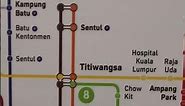 MRT Putrajaya Line Route Map - Follow the Yellow line