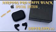 Apple AirPods Pro Matte Black l Special Edition l 2020 l Master Copy 1:1 l Quick Review l Well Store