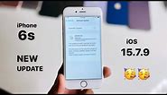 iPhone 6s NEW UPDATE iOS 15.7.9 - New Features + Changes