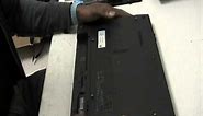 HP Compaq 610 Hard Drive removal
