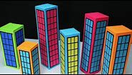 Paper Building & City making for school project work- Easy Craft