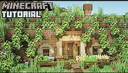 Minecraft - Hobbit Hole Survival Base Tutorial (How to Build)