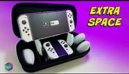 It Fits! Extra space! Skull & Co Grip Case Nintendo Oled Switch