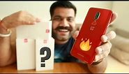 OnePlus 6 Red Edition Unboxing and Giveaway 🔥🔥🔥