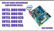 How To Update Intel H61 Motherboard Bios trough iflash2 And F7 Menu