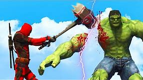 Hulk vs Deadpool - Epic Battle