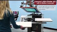 Screen Printing Press - Lawson Mini-Printer ASI with 4-Station Carousel