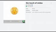 How to get the touch of Midas + buddies glove in slap battles