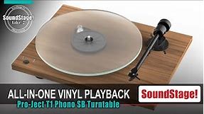 Affordable All-In-One Turntable! Pro-Ject Audio Systems T1 SB Phono (Take 2, Ep:28)