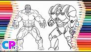 Hulk vs Iron Man Hulkbuster Coloring Pages , Drawing of Hulk and Iron Man Hulkbuster Competition