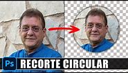 Crear un recorte circular en todas las versiones de Photoshop