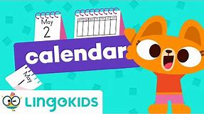 Learn About the Calendar 🗓️ | VOCABULARY FOR KIDS | Lingokids