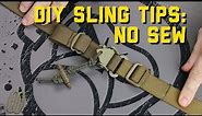 DIY Weapon Sling Tips - NO SEW