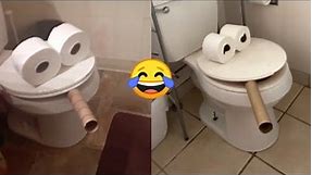 Prank Toilet Smoking😂 Tik tok 2021| Best Funny HD