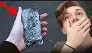 HE SMASHED HIS PHONE FOR THIS!