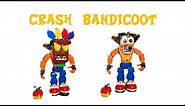 Lego Crash Bandicoot - designed by Jarren Harkema
