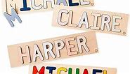 Wooden Name Puzzle – South Bend Woodworks - Up to 12 Characters - Last Day to Order 12/17