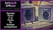 Garmin Fenix 5x vs Fenix 5 feature review // maps / battery / design / which watch is best for you?