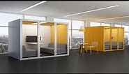 Best Silence Booth Office Soundproof meeting pod from iworkpod