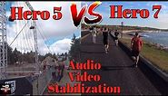 GoPro Hero 7 vs. 5 Upgrade? | Audio & Video Comparisons