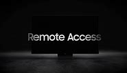 Samsung Television - Remote Access
