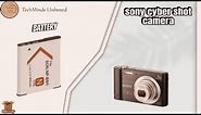 SONY cyber shot camera battery 🔋#TechMindsUnboxed