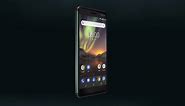 Nokia 6.1 (2018) - Android one - 32 GB Factory Unlocked Smartphone (AT&T, T-Mobile, Metro, Straight Talk, Mint Etc) - 5.5" Screen - Black - (International Model)