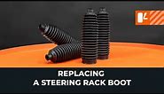 How to replace a steering rack boot [AUTODOC TUTORIAL]