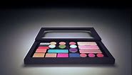 Large Magnetic Makeup Palette, Empty Magnetic Palette, Universal Magnet makeup palette for Eyeshadows, Powders, Customizable Beauty Organizer with Clear Window