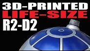 3D-Printed Life-Size R2-D2! (Part #1: The Dome)