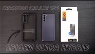 Samsung Galaxy S21 / S21 Plus / S21 Ultra Case - Spigen Ultra Hybrid (Matte Black)
