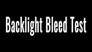 Backlight Bleed Test -1 Hour 1080p