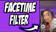 How To Get The Facetime TikTok Filter 🎥| Facetime Filter TikTok | TikTok Filters | 2020
