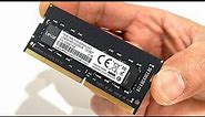 How to install Lexar DDR4-3200 SODIMM on to your laptop