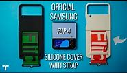 Samsung Galaxy Z Flip 4 Official Silicone Strap Cases!