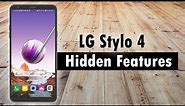 Hidden Features of the LG Stylo 4 You Don't Know About | H2TechVideos