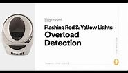 Troubleshooting the Flashing Red & Yellow Lights: Overload Detection | Litter-Robot 3