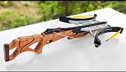 DIY Crossbow - How To Make Super Powerful Crossbow